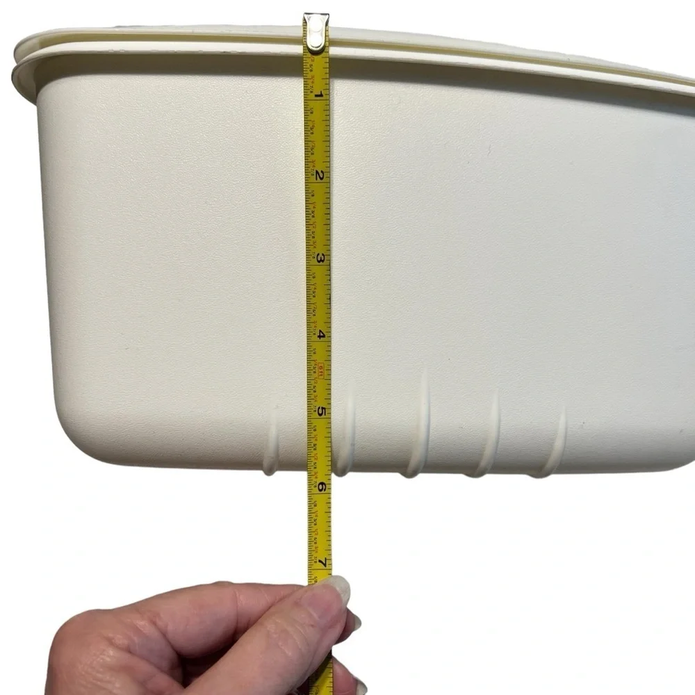 Tupperware (EUC) Corner Storage Keeper, Vintage, &  (RARE) - Picture 5 of 9